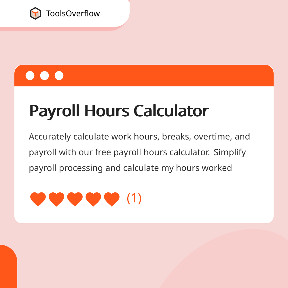Payroll hours calculator calculate your hours worked