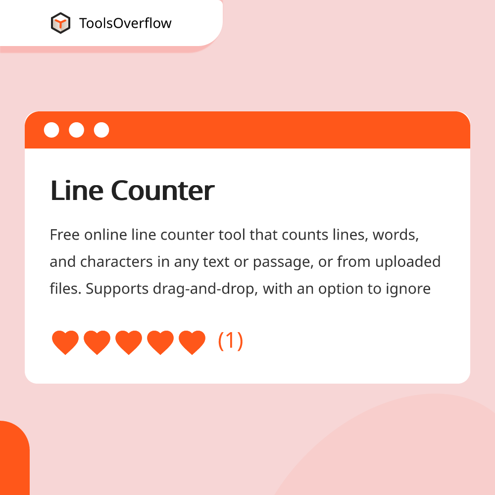 Line Counter - Count the number of lines