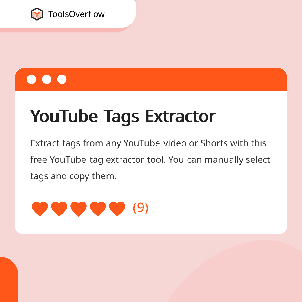 YouTube Tag Extractor Extract Shorts Video Tags